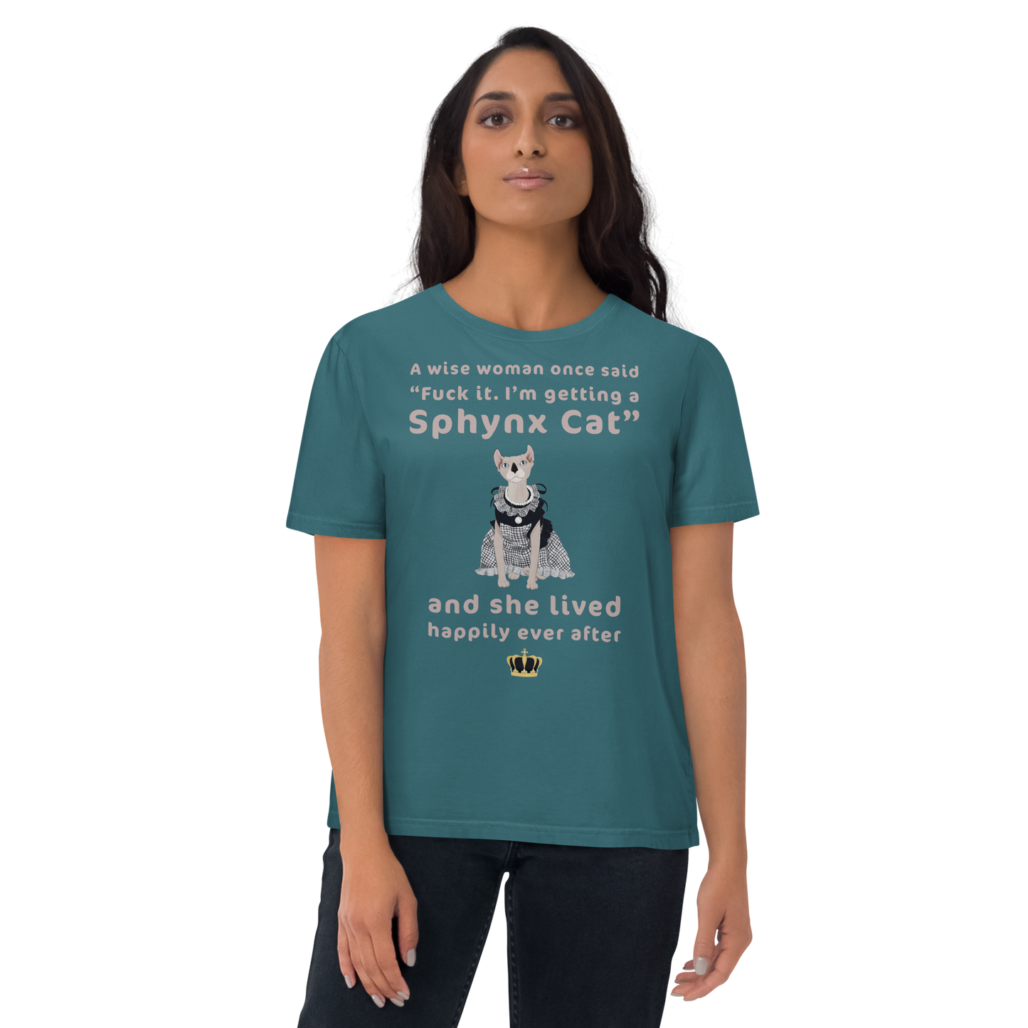 "FUCK IT - I'M GETTING A SPHYNX CAT" ECO TEE