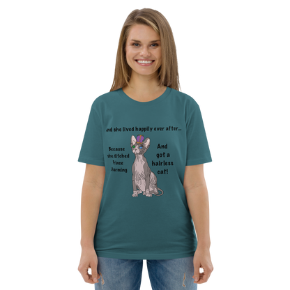 "DITCHED PRINCE CHARMING & GOT A SPHYNX CAT" ECO TEE