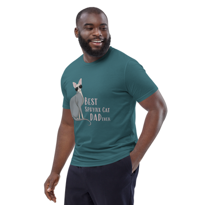 "BEST SPHYNX CAT DAD" UNISEX ECO TEE