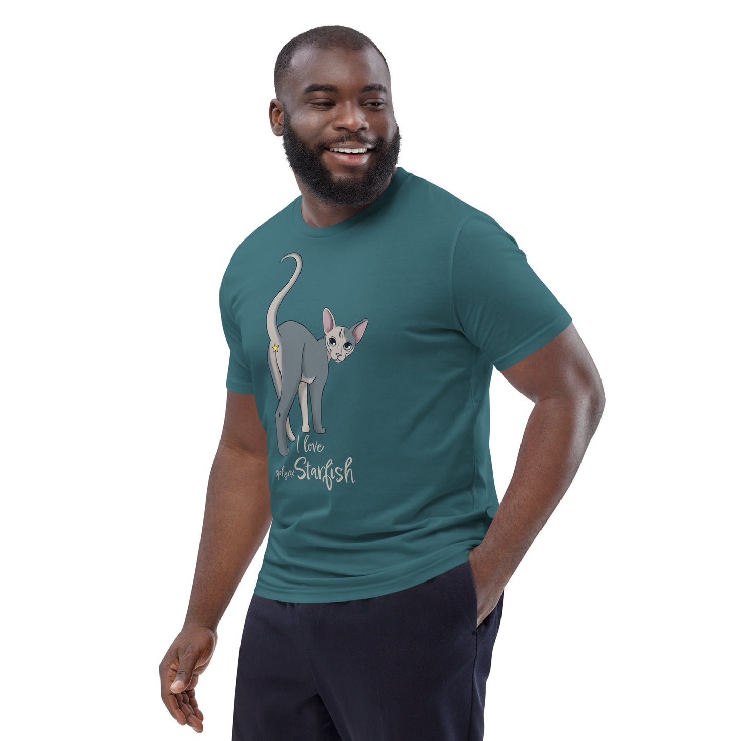"I LOVE SPHYNX STARFISH" UNISEX ECO TEE