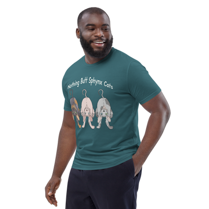 "NOTHING BUTT SPHYNX CATS" UNISEX ECO TEE