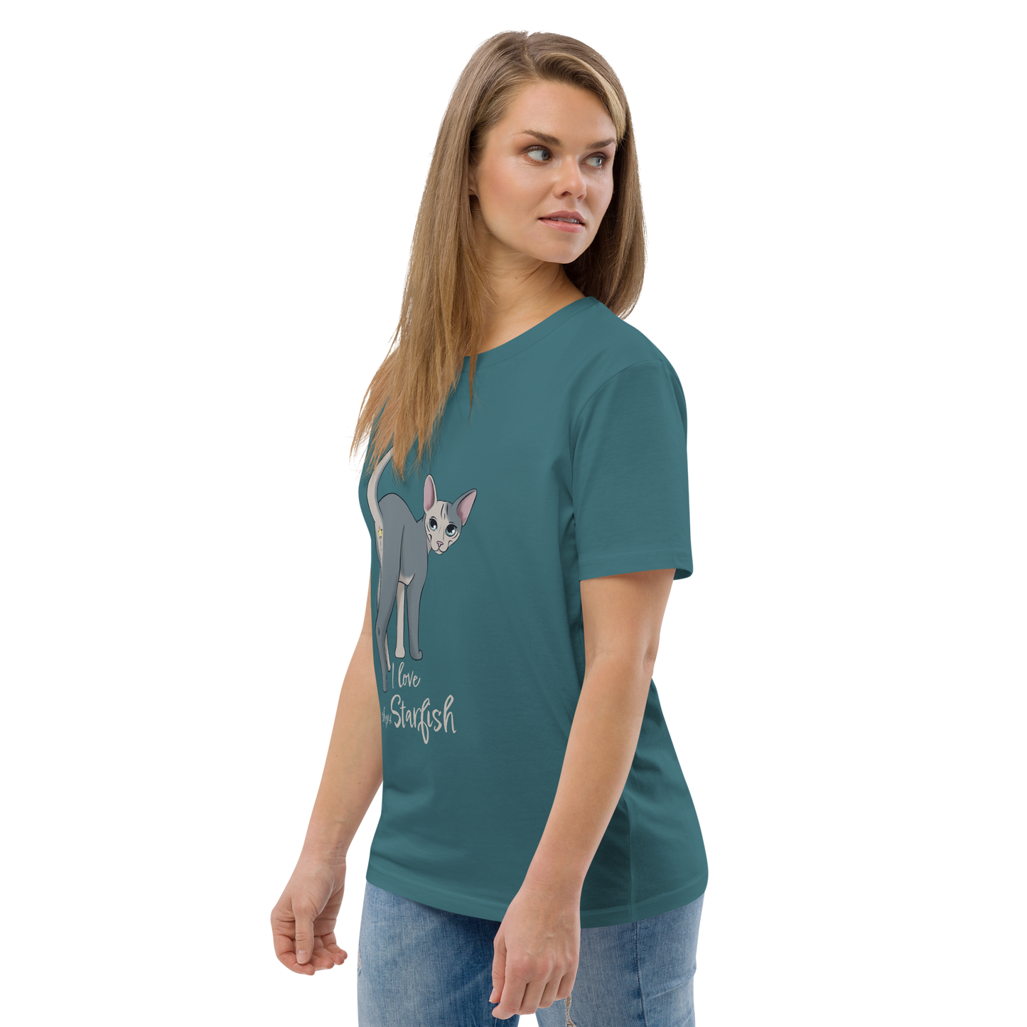 "I LOVE SPHYNX STARFISH" UNISEX ECO TEE