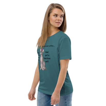 "DITCHED PRINCE CHARMING & GOT A SPHYNX CAT" ECO TEE