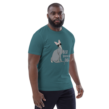 "BEST SPHYNX CAT DAD" UNISEX ECO TEE