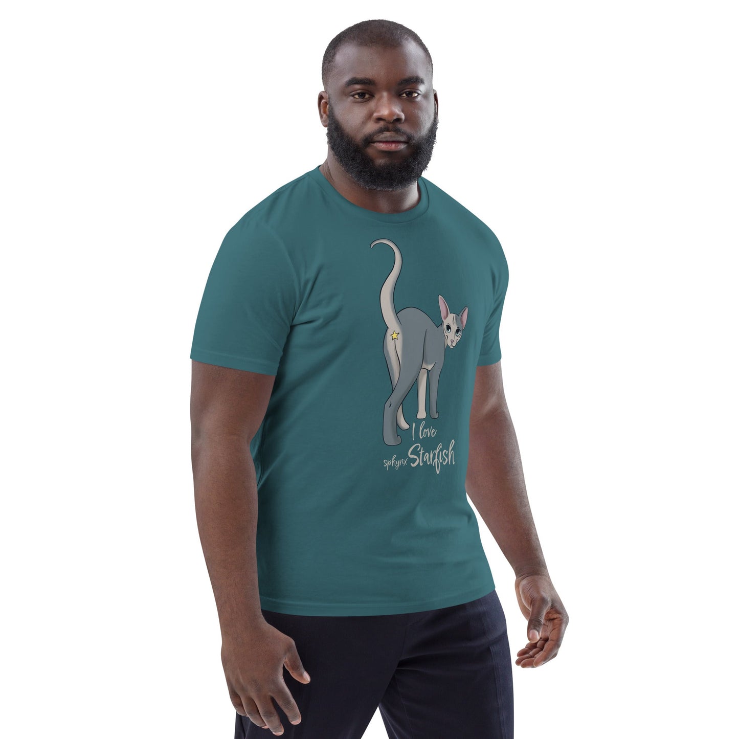 "I LOVE SPHYNX STARFISH" UNISEX ECO TEE