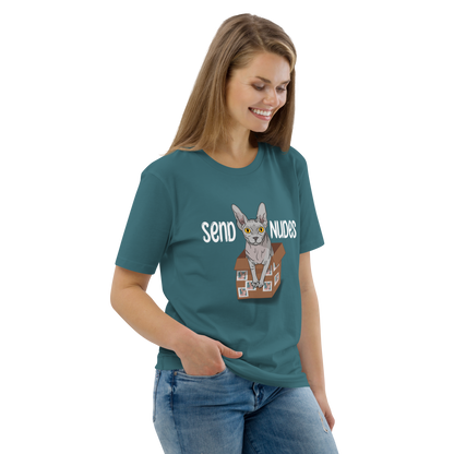 "SEND NUDES" UNISEX ECO TEE