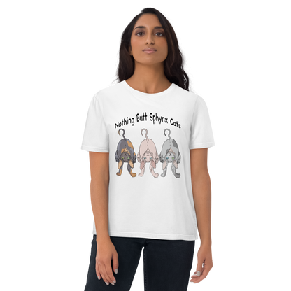 "NOTHING BUTT SPHYNX" UNISEX ECO TEE