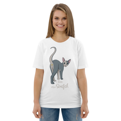 "I LOVE SPHYNX STARFISH" UNISEX ECO TEE