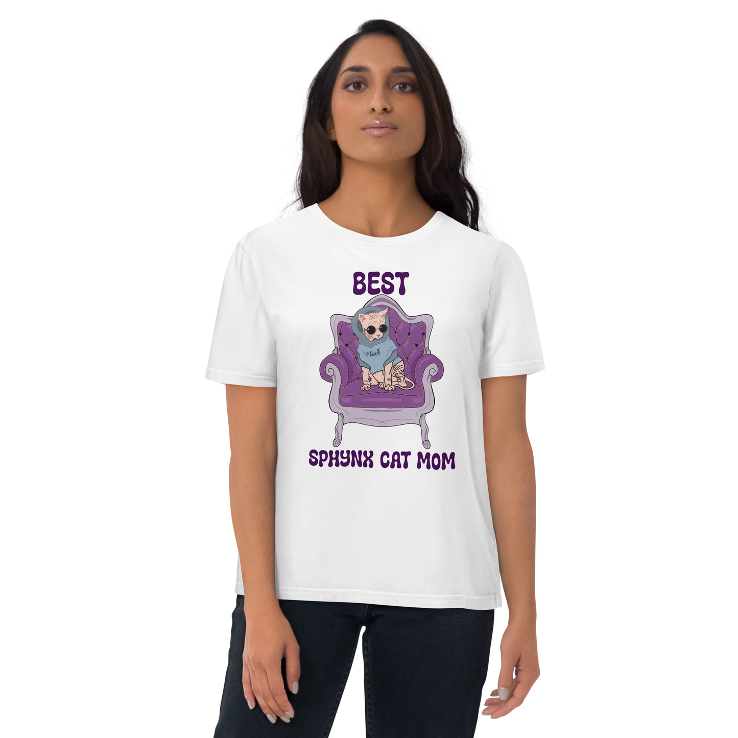 "BEST SPHYNX CAT MOM" ECO TEE