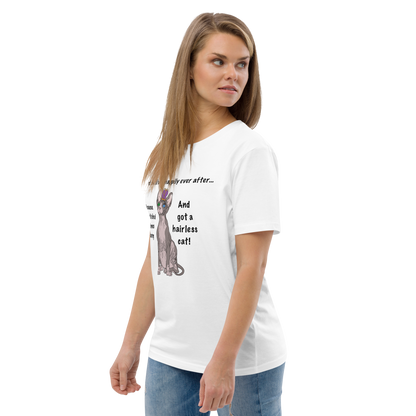 "DITCHED PRINCE CHARMING & GOT A SPHYNX CAT" ECO TEE