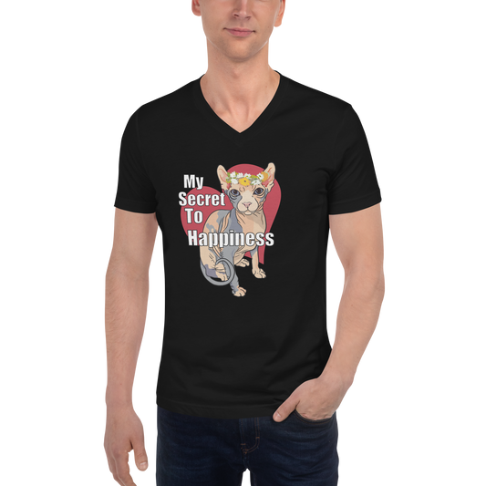 "MY SECRET TO HAPPINESS" ECO TEE