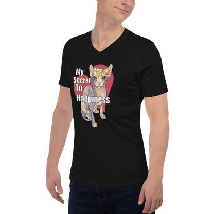 "MY SECRET TO HAPPINESS" ECO TEE