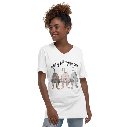 "NOTHING BUTT SPHYNX" UNISEX ECO TEE