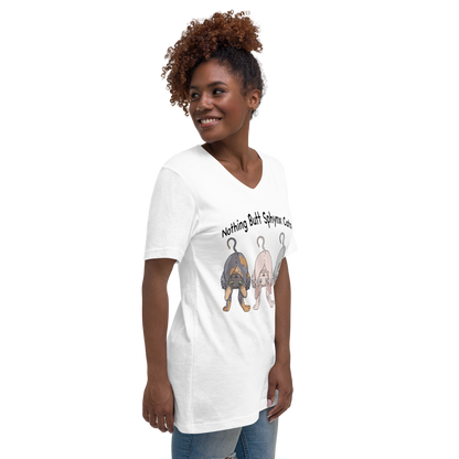 "NOTHING BUTT SPHYNX" UNISEX ECO TEE