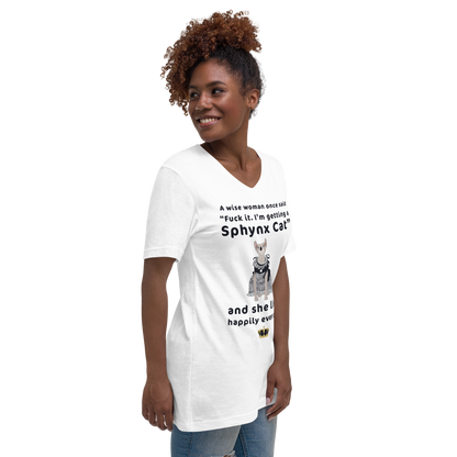 "FUCK IT - I'M GETTING A SPHYNX CAT" ECO TEE