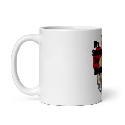"MY SECRET TO HAPPINESS" COFFEE MUG