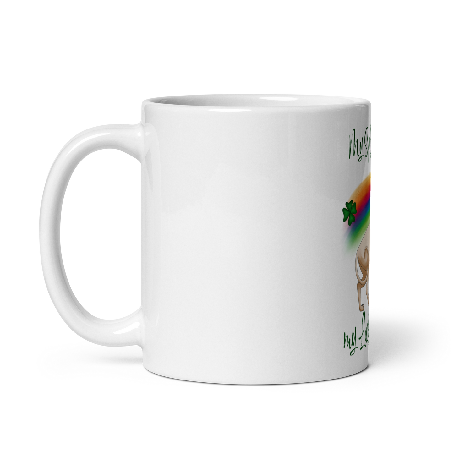 "MY SPHYNX IS MY LUCKY CHARM" COFFEE MUG