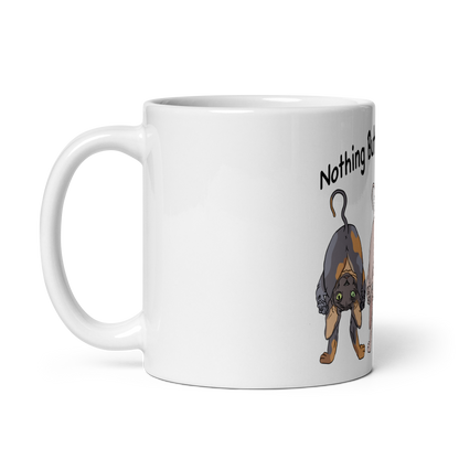 "NOTHING BUTT SPHYNX CATS" COFFEE MUG