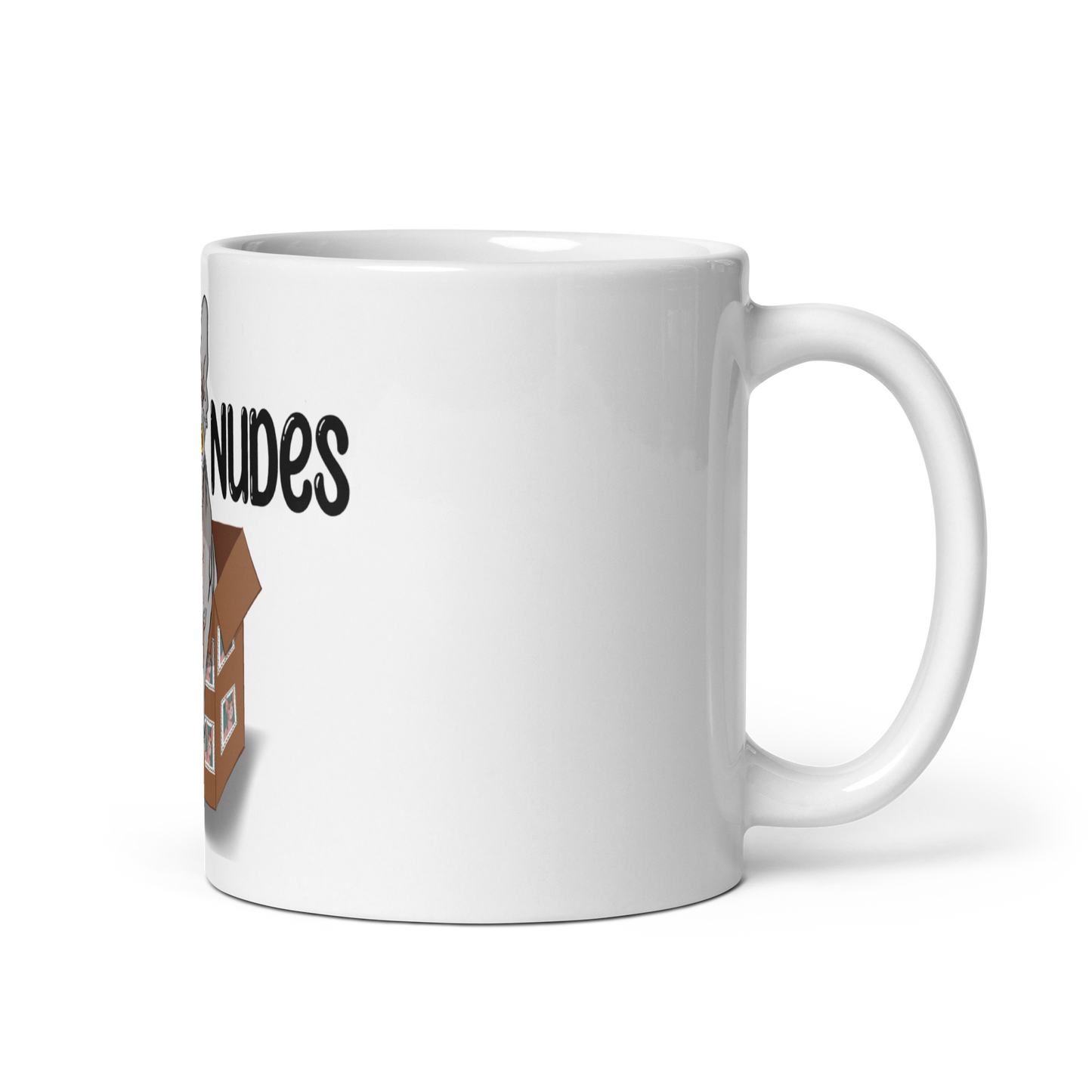 "SEND NUDES" SPHYNX COFFEE MUG