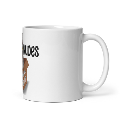 "SEND NUDES" SPHYNX COFFEE MUG