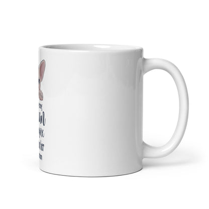 "BEHIND EVERY WOMAN" SPHYNX MUG