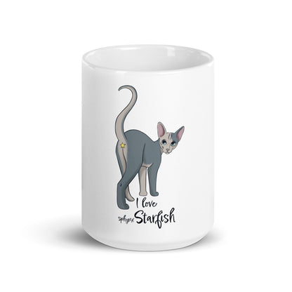 "I LOVE SPHYNX STARFISH" COFFEE MUG