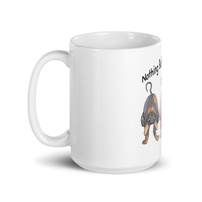 "NOTHING BUTT SPHYNX CATS" COFFEE MUG