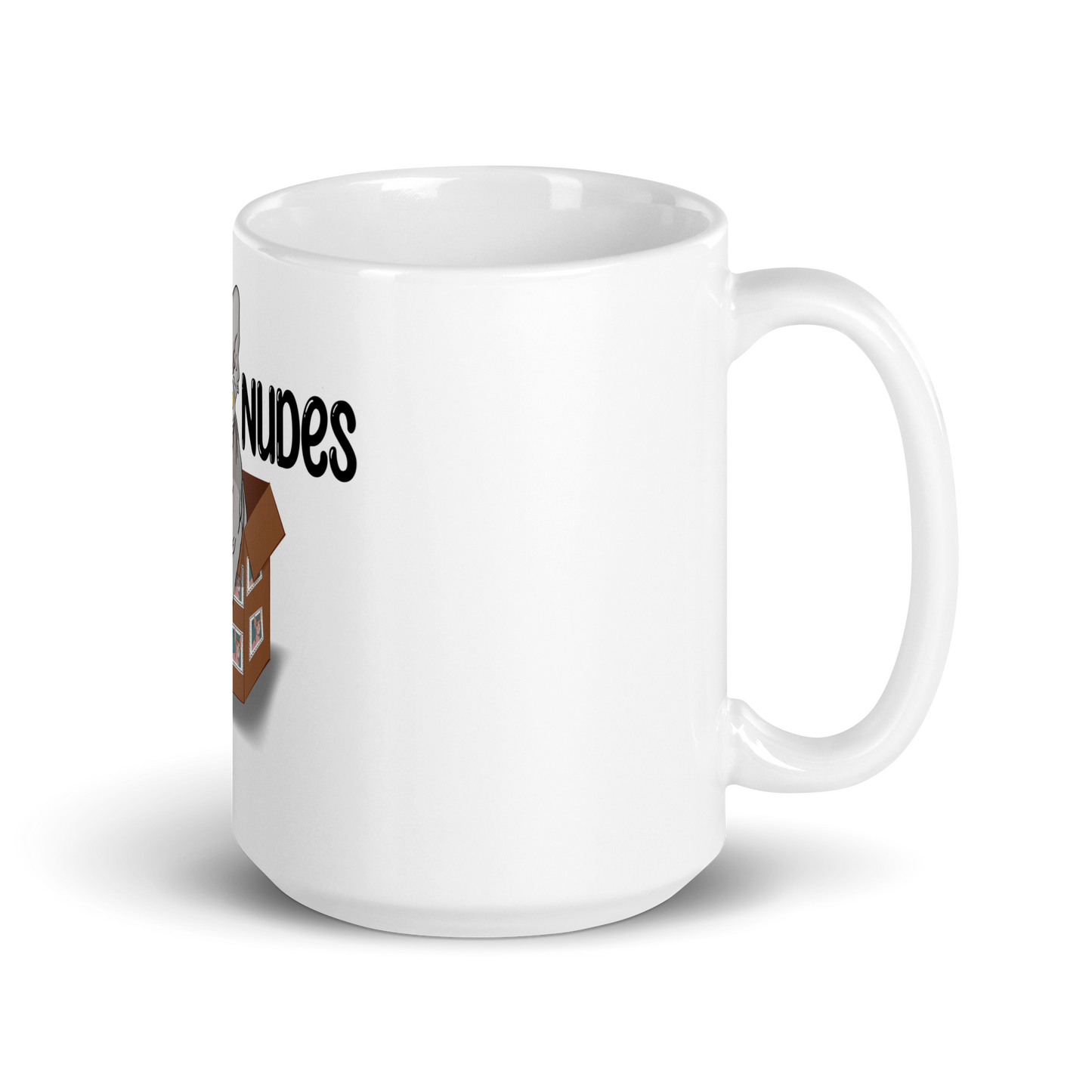 "SEND NUDES" SPHYNX COFFEE MUG