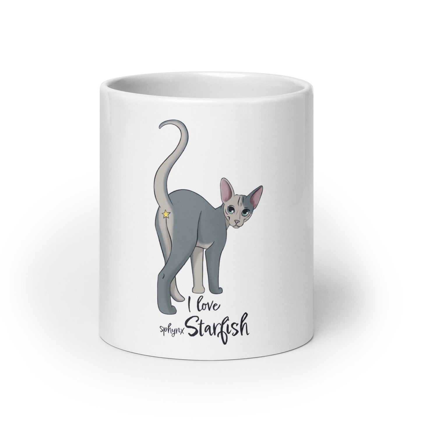 "I LOVE SPHYNX STARFISH" COFFEE MUG