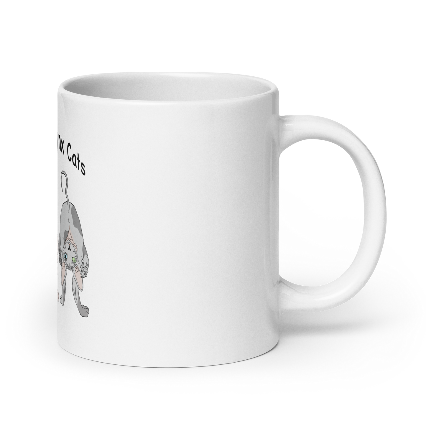 "NOTHING BUTT SPHYNX CATS" COFFEE MUG