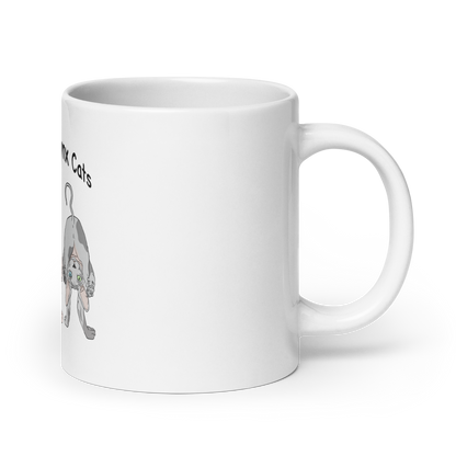 "NOTHING BUTT SPHYNX CATS" COFFEE MUG