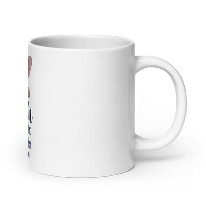 "BEHIND EVERY WOMAN" SPHYNX MUG