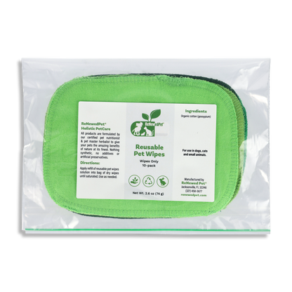 4-ALL PETS REUSABLE PET WIPES