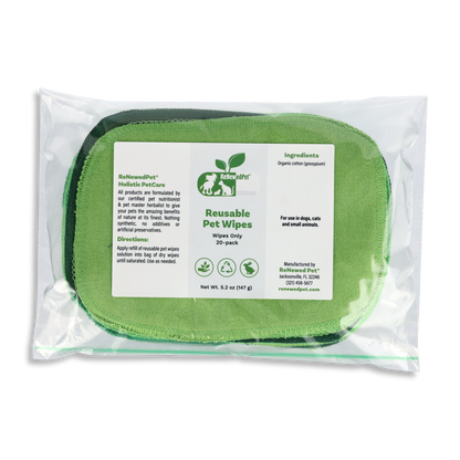 4-ALL PETS REUSABLE PET WIPES *Wipes ONLY*