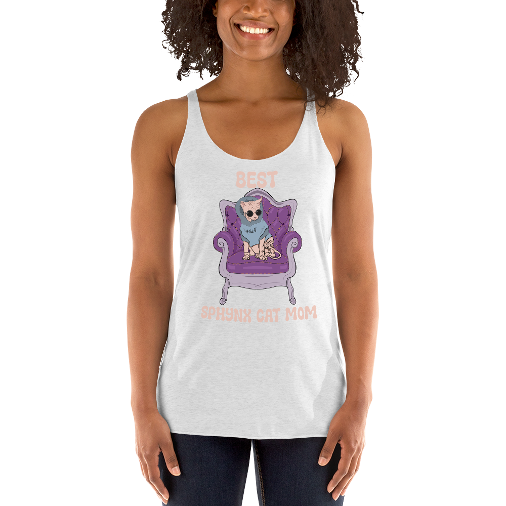 "BEST SPHYNX CAT MOM" TANK