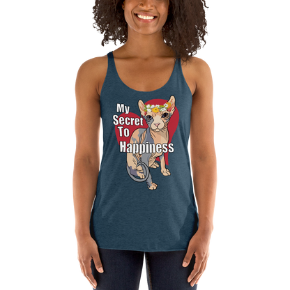 "MY SECRET TO HAPPINESS" TANK