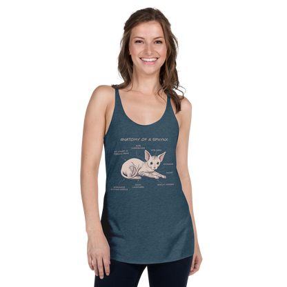"ANATOMY OF A SPHYNX" WOMAN'S TANK