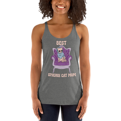 "BEST SPHYNX CAT MOM" TANK
