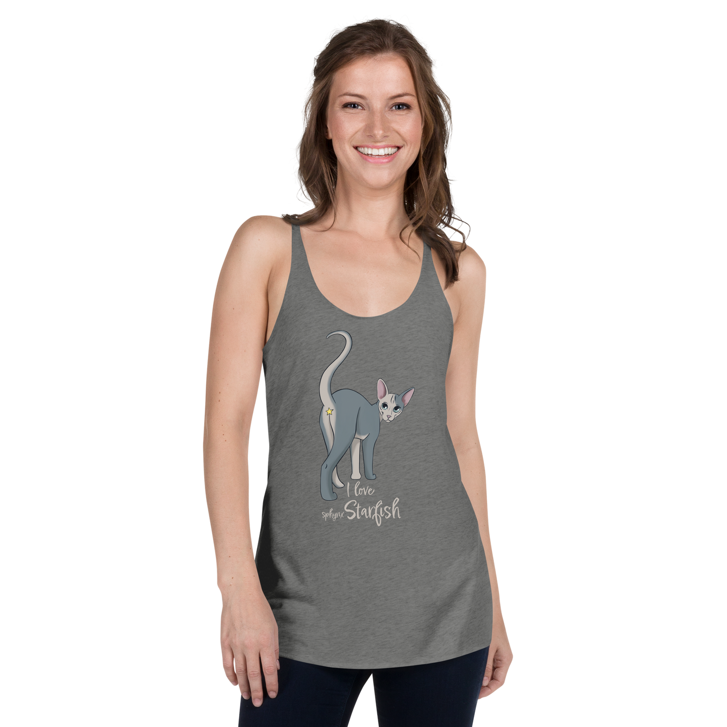 "I LOVE SPHYNX STARFISH" TANK