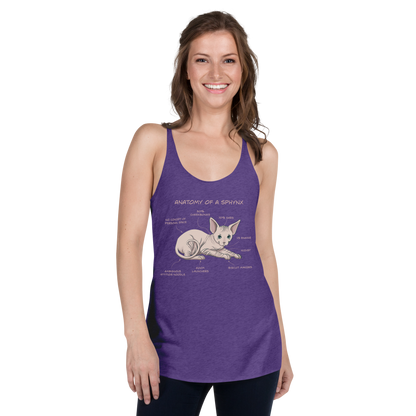 "ANATOMY OF A SPHYNX" WOMAN'S TANK