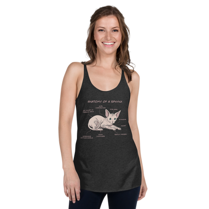 "ANATOMY OF A SPHYNX" WOMAN'S TANK