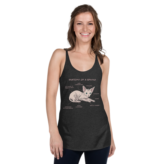 "ANATOMY OF A SPHYNX" WOMAN'S TANK