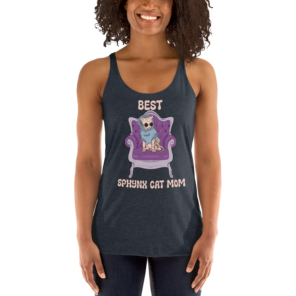 "BEST SPHYNX CAT MOM" TANK
