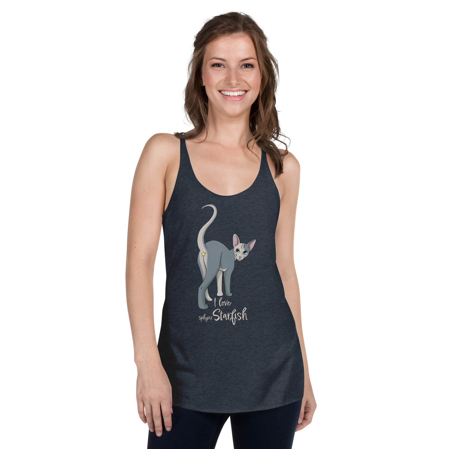 "I LOVE SPHYNX STARFISH" TANK