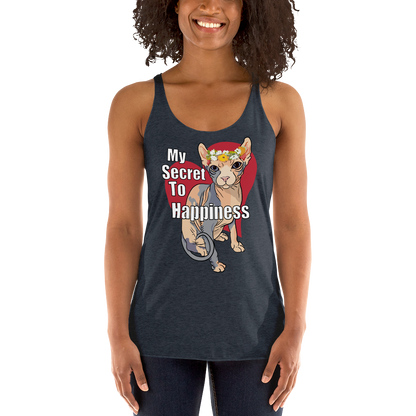 "MY SECRET TO HAPPINESS" TANK