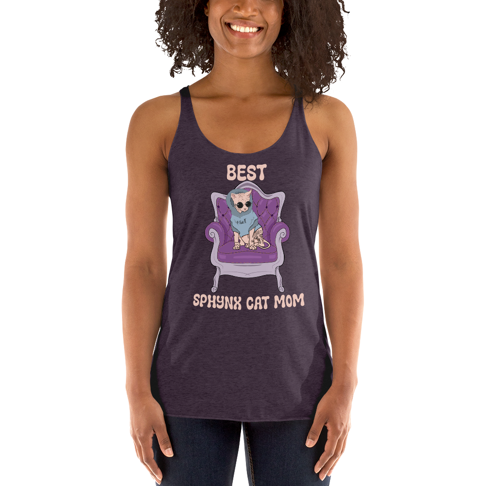 "BEST SPHYNX CAT MOM" TANK