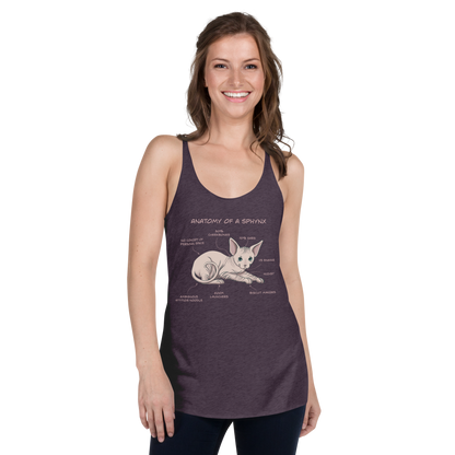 "ANATOMY OF A SPHYNX" WOMAN'S TANK