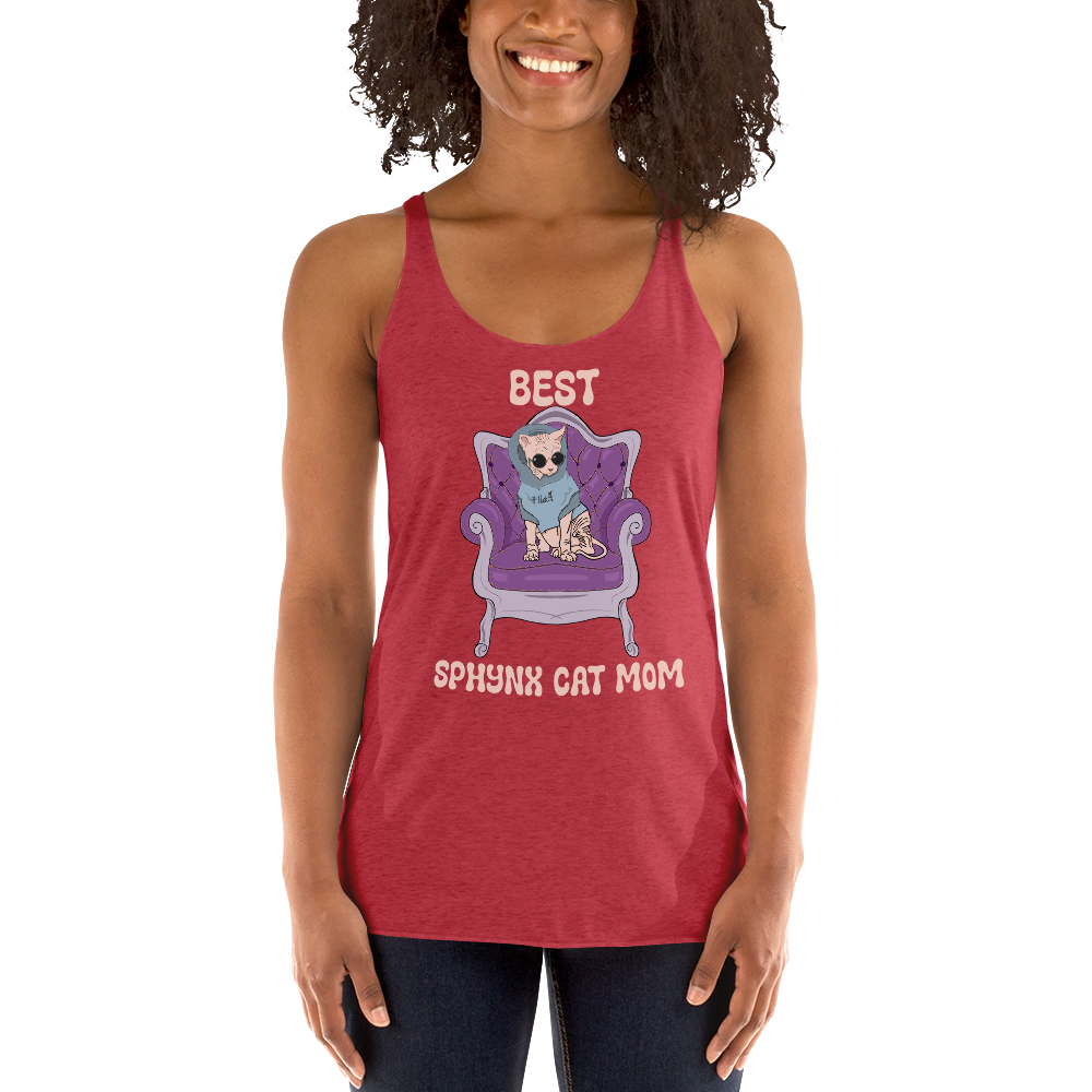 "BEST SPHYNX CAT MOM" TANK