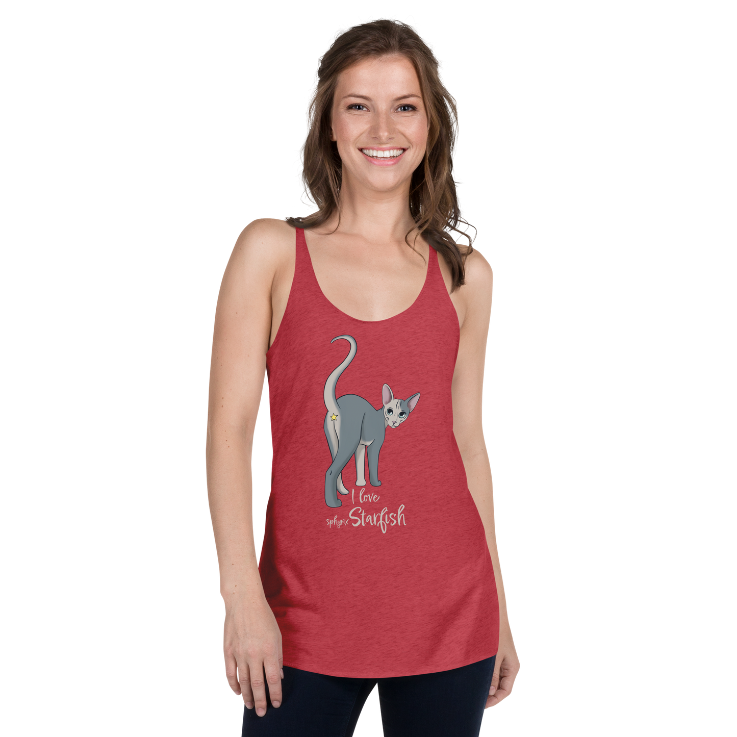 "I LOVE SPHYNX STARFISH" TANK