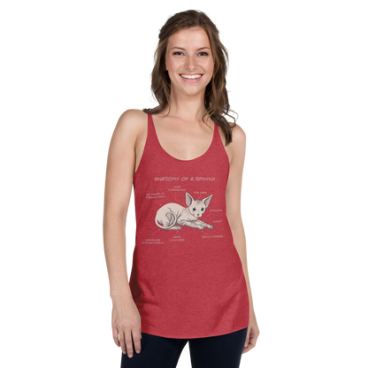 "ANATOMY OF A SPHYNX" WOMAN'S TANK